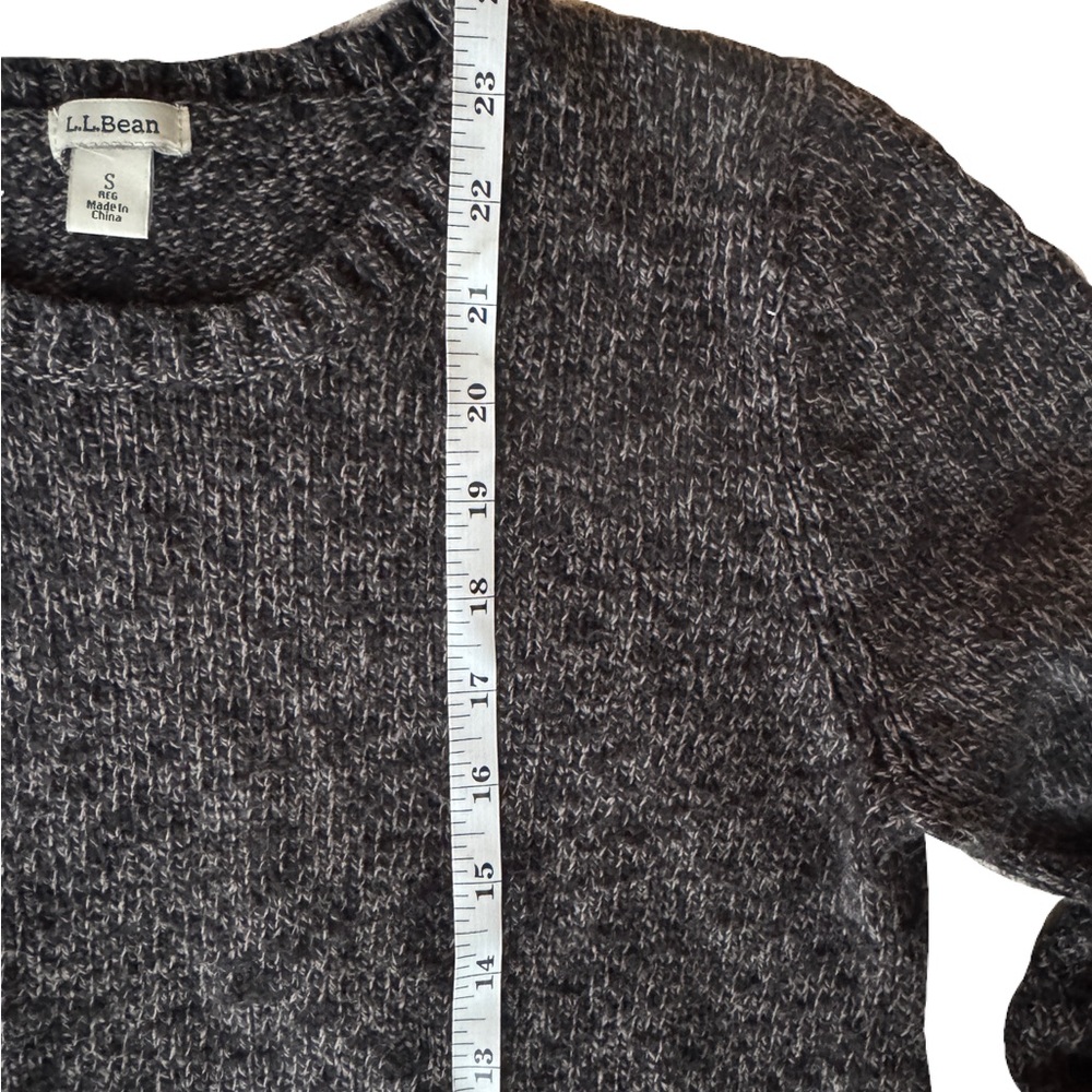 L.L. Bean Crewneck Cotton Sweater | Cozy Neutral Cottagecore